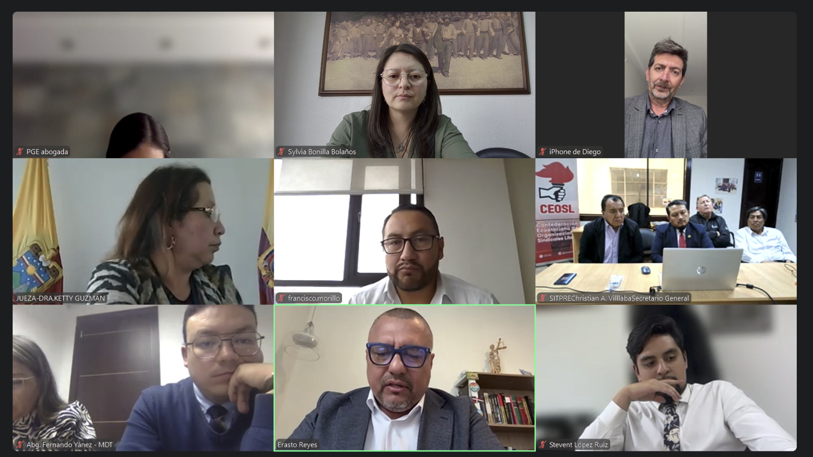 Audiencia en la justicia de Ecuador: ALAL interviene en el caso SITPRE